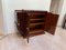 High Art Deco Sideboard in Rosewood Veneer, Nickel & Marble, France,1930, Image 10