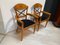 Neoclassical Style Cherry Wood and Ebony Armchairs, Austria, 1900s, Set of 2 4