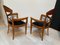 Neoclassical Style Cherry Wood and Ebony Armchairs, Austria, 1900s, Set of 2 7