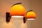 Mid-Century Wall Lamps, 1970s, Set of 2 12