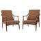 Fauteuils Mid-Century, 1960s, Set de 2 1