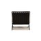 Poltrona Barcelona in pelle nera di Ludwig Mies Van Der Rohe per Knoll Inc. / Knoll International, Immagine 10