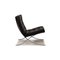 Barcelona Black Leather Armchair by Ludwig Mies Van Der Rohe for Knoll Inc. / Knoll International 9