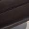 Brown Leather Stool by de Sede, Image 3