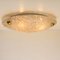 Brass and Blown Murano Glass Wall Light or Flush Mount, 1960s, Image 19