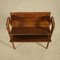 Walnut Stained Magazine Rack with Ash Veneer, Italy, 1950s, Image 3