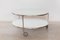 Zanotta Round Coffee Table with Castor-Mounted Wheels 4