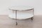 Zanotta Round Coffee Table with Castor-Mounted Wheels 2