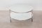 Zanotta Round Coffee Table with Castor-Mounted Wheels 6