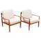 Lounge Chairs by Grete Jalk for France & Son, 1960s, Set of 2 1