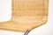 Sedia MR20 in vimini e metallo cromato di Mies Van Der Rohe, Immagine 9