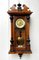 Antique Victorian Walnut Vienna Wall Clock 2