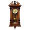 Antique Victorian Walnut Vienna Wall Clock 1