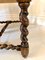 Poltrona antica vittoriana in legno di quercia intagliato, Immagine 5