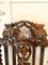 Large Antique Victorian Quality Carved Oak Armchair 7