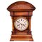 Horloge Victorienne Antique en Loupe de Noyer 1