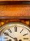 Antique Victorian Burr Walnut Bracket Clock 8