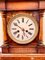 Horloge Victorienne Antique en Loupe de Noyer 3