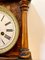 Horloge Victorienne Antique en Loupe de Noyer 12
