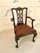 Antique Victorian Carved Mahogany Desk Chair 13
