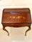 Antique Victorian French Inlaid Rosewood Freestanding Desk, Image 2