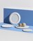 Piatto Piano #1 White Dining Plate by Ivan Colominas 5