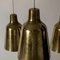 Brass Ceiling Lamp by Hans Bergström for Ateljé Lyktan 6