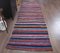 Vintage Turkish Kilim Runner Rug 8