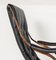 19th Century Iron Frame Leather Sling Rocking Chair by R W Winfield, England 10