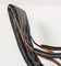 19th Century Iron Frame Leather Sling Rocking Chair by R W Winfield, England, Image 10