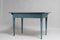 Blue 19th Century Swedish Gustavian Country Table or Desk, Image 3