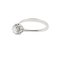 Anello di fidanzamento con diamante AIG 0.45 carati in oro bianco 18k, Immagine 6