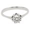 AIG 0.45 Carat Diamond Engagement Ring in 18k White Gold 1