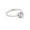 AIG 0.45 Carat Diamond Engagement Ring in 18k White Gold 2