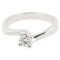AIG 0.53 Diamond Engagement Ring in 18K White Gold, Image 1