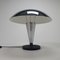 Vintage Chrome Plated Mushroom Table Lamp, 1970s, Image 1