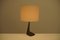 Bronze Modernist Table Lamp, 1940s 5