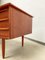 Danish Vintage Teak Writing Desk by Svend Å. Madsen for Falster, 1960s, Image 6