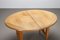 Oval Table with Leaves by Guillerme Et Chambron for Guillerme and Chambron, 1960s 4