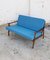 Modernes skandinavisches Mid-Century 2-Sitzer Teak Sofa, 1960er 3