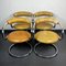 Vintage Dining Chairs from Tecnosalotto Bancole Mantova, Italy, 1970s, Set of 4 1