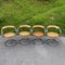 Vintage Dining Chairs from Tecnosalotto Bancole Mantova, Italy, 1970s, Set of 4 3