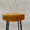 Mid-Century Brutalist Belgian Iron Stool 11