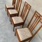 Hague School Art Deco Dining Chairs by Cornelis Van Der Sluys, Set of 4 4