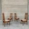 Hague School Art Deco Dining Chairs by Cornelis Van Der Sluys, Set of 4 3