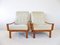Teak Armchairs by Grete Jalk for Glostrup, Set of 2 13