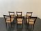 Art Deco Chairs in Rosewood, Set of 6 7