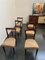 Art Deco Chairs in Rosewood, Set of 6 4