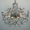 Mid-Century Metal & Crystal Chandelier, Italy, 1970s, Image 2