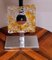 Lámpara de mesa de metal niquelado y cristal de Murano de Mazzega, Imagen 7